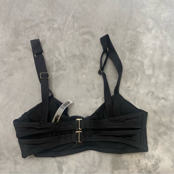 New! Victoria’s Secret Shine Strap Unlined Push Up Bikini Swim Top 4470 - Picture 5 of 8